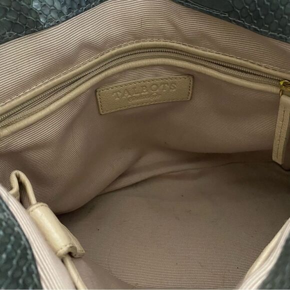 Vintage Talbots genuine snakeskin alma bag - Picture 5 of 7